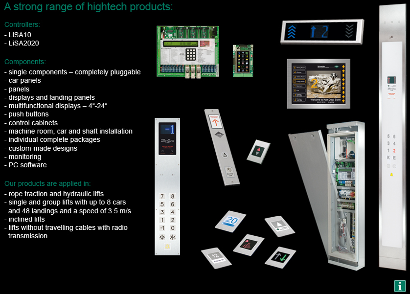LiSA 10 Lift controller